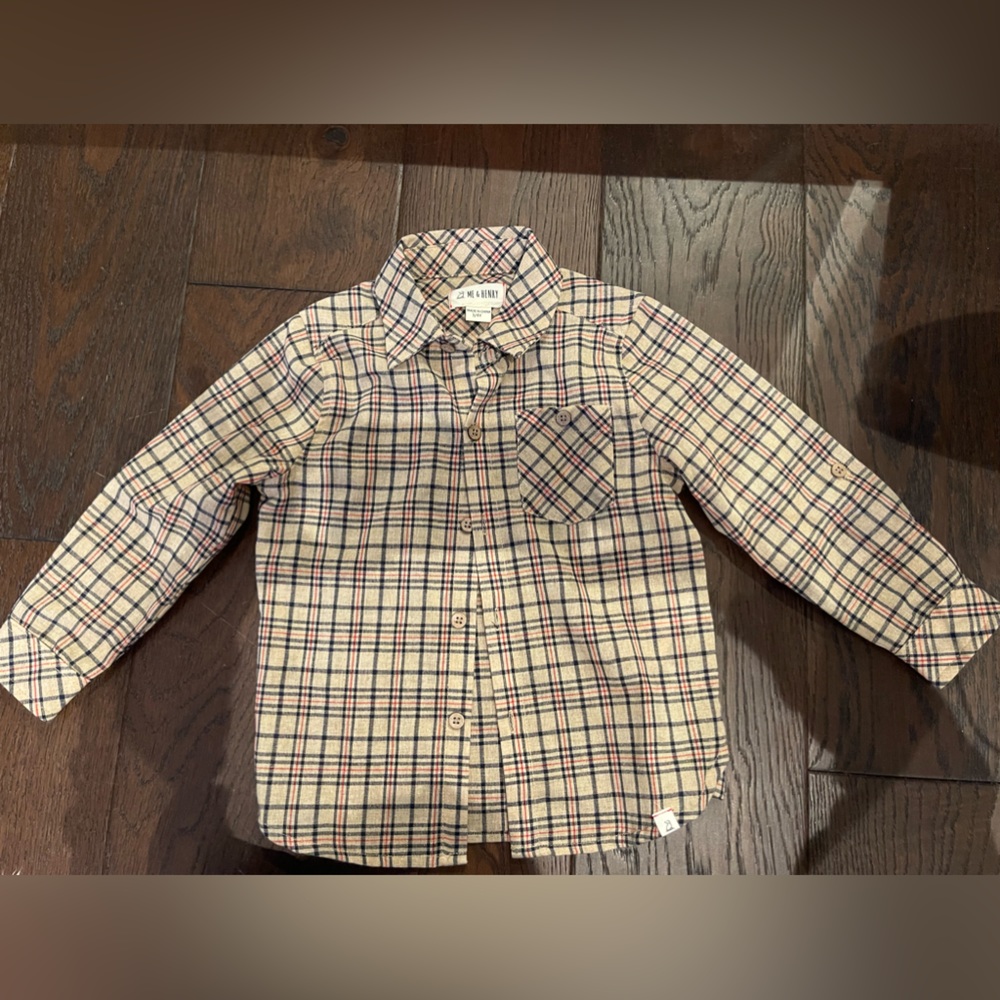 Me & Henry Toddler button down